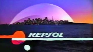 1989 Repsol los tiempos se mueven con nosotros  Nuevo Logo  Publicidad Anuncio España [upl. by Tekcirc]