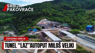 Autoput Miloš Veliki Pakovraće tunel Laz planina Jelica [upl. by Donia]