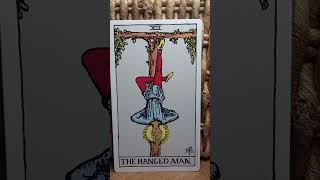 Hanged Man Tarot Meaning majorarcana perspective selfmastery wisdom lookwithin conciousness [upl. by Erdua]