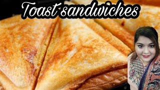 Toast sandwich recipe  sandwich recipe  aniqa khan official [upl. by Vocaay]