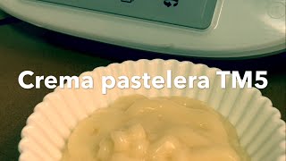 Crema pastelera  Recetas Thermomix [upl. by Norvil]