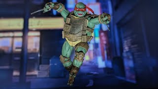 NECA Raphael Teenage Mutant Ninja Turtles The Last Ronin Action Figure Review [upl. by Nyllek]