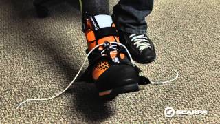 SCARPA Phantom Boots Lacing and Maintenance [upl. by Mackey]