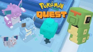 Pokémon Quest 8 Final Boss Fight NidoKing and NidoQueen in Hushed Highlands Pokémon Lets Go [upl. by Towers]