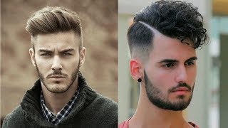 Hairstyles For Square Face  Best Hairstyle for Boys 2019  Mens Trendy Hairstyles [upl. by Ehcnalb620]