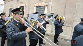 Marcia Armelis Banda di Triggiano 121123 Adelfia Uscirà Processione di San Trifone [upl. by Anaicul]