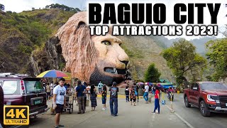 4K BAGUIO CITY MustVisit Top Places and Attractions in 2023 [upl. by Sebbie]