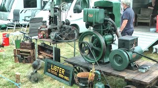 Scampston Steam Fair  Stationary Engines 2024  02 of 07 [upl. by Kehr]