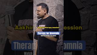 Insomnia is Sad  Watch the full video to know more about my Struggles standupcomedy [upl. by Rizan]