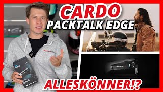 ALLESKÖNNER unter den INTERCOMS für den Motorradhelm  Cardo Packtalk Edge Unboxing amp Vorstellung [upl. by Renato]