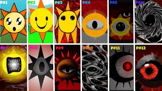 Sprunki  Incredibox ALL MR SUN in Random Different Mods on SPRUNKI [upl. by Fariss]