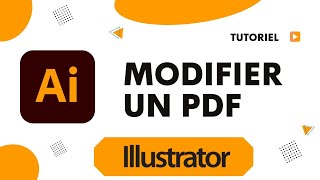 Comment modifier un PDF sur Illustrator [upl. by Elah]