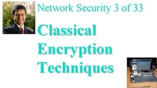 CSE5711102 Classical Encryption Techniques [upl. by Nnyleitak293]