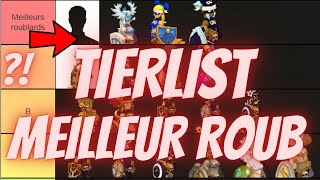 TIERLIST MEILLEURS ROUBLARDS EN 2023 SUR DOFUS [upl. by Lertsek]