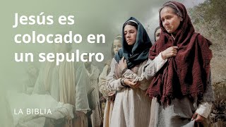 Jesús es colocado en un sepulcro [upl. by Fillbert281]