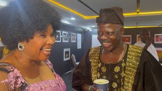 MOJI AFOLAYAN OJOPAGOGO AT KUNLE AFOLAYAN’S ANIKULAPO SERIES PREMIERE [upl. by Natehc]