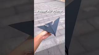 how to make Black jet paper plane  world record paper plane  farest flying paper plane [upl. by Hung418]