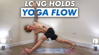 Master Long Holds Intermediate to Advanced Yoga Class for Strength and Flexibility [upl. by Khai]