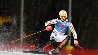 AUDI FIS Ski World Cup  Mens night slalom  Schladming AUT Jan 24 2024 2nd run [upl. by Airyt15]