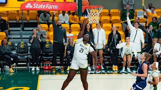 Baylor Basketball W Aaronette Vonleh Highlights vs East Texas AampM [upl. by Ushijima549]