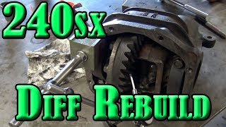 Jimmy Oakes 240SX R200 46  The Ultimate Differential Rebuild How To [upl. by Ramirolg]