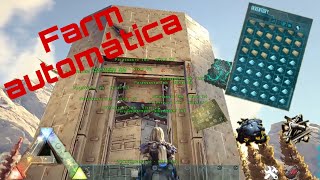 FARM AUTOMÁTICA DE ELEMENTOMETAL E PETRÓLEO 2023  10K de recurso por dia  Ark SurvivalEvolved [upl. by Delanie]