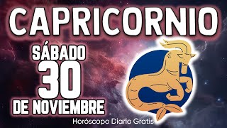 😳HAGA ESPACIO PARA LO QUE ESTÁ POR VENIR💖🎁 capricornio ♑ Horóscopo diario 30 DE NOVIEMBRE 2024 🔮new [upl. by Susejedesoj582]