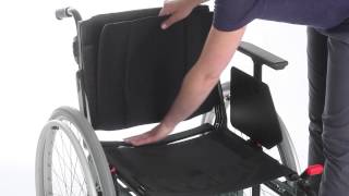 Etac Cross 5  How to extend seat depth [upl. by Einiar]