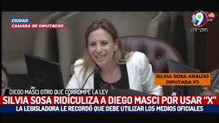 Cruce entre la Diputada Sosa Araujo y el Secretario de Medios por rendición de cuentas [upl. by Llenrap]