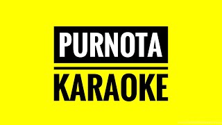 Purnota  KARAOKE original instrumental WARFAZE [upl. by Karlan449]