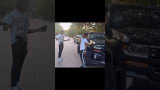 CLUTCHING IN HOOD GONE WRONG  prank socialexpriment funny [upl. by Atelra]