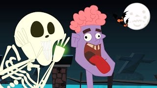 Алло Это Хэллоуин  детский стишок  дети карикатуры  Hello Its Halloween  Nursery Rhyme [upl. by Leamse]