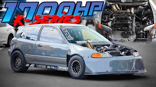 1700HP Honda Civic  The FASTEST AWD KSeries AWD Hondas Takeover FL2K [upl. by Correy]