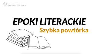 Epoki literackie po kolei szybka powtórka [upl. by Aromas]