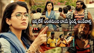 Pogaru Movie Rashmika Mandanna Warning To Dhruva Sarja  Cinema Ticket Movies [upl. by Marietta]