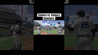 Yankees vs Dodgers Highlights yankees dodgers shortsviral baseball tendencias [upl. by Mitinger607]