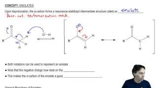 Formation of Enolates [upl. by Beedon]