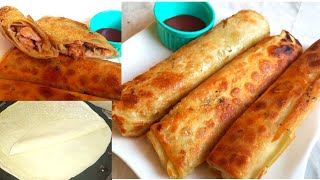 Chicken WrapCraps Quick And Easy Recipe [upl. by Starling]