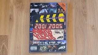 AGGRO BERLIN  AGGRO VIDEOS Teil 1 DVD 20012005 UNBOXING  Präsentation Sido Fler GHot BTight TonyD [upl. by Faucher]