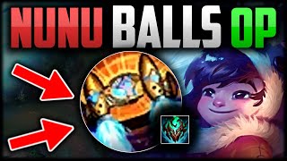 NUNU BALLS ARE BACK IN THE META  How to Play Nunu Jungle amp Carry Low Elo for Beginners Season 14 [upl. by Airtemak235]