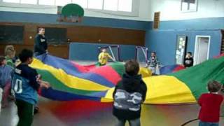 Parachute fun at Dedham Community House [upl. by Nnomae935]