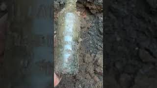 john mckay co allander springs aerated water works milngavie found bottle digging scotland [upl. by Nauhs]