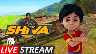 Shiva  शिवा  LIVE STREAM 🔴  Fun Animated Show for Kids Shiva NickJr Kids Animated [upl. by Royall]