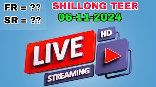 06112024  Shillong Teer Live 🔴  Online Paisa Kamaye Ka Game  How Can Online Earning Money [upl. by Nyleda]