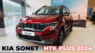 Kia Sonet 2024 HTK plus  Value for money variant [upl. by Saberhagen933]