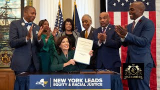 NY Gov Kathy Hochul Approves A Bill Establishing Slavery Reparations Commission [upl. by Aennyl]