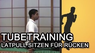 Latpull im Sitzen für einen starken Rücken  Tubetraining [upl. by Treve]