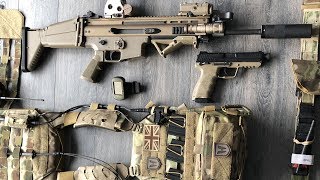 Tokyo Marui Scar L  Airsoft Gun Setup amp Accessories [upl. by Allina]