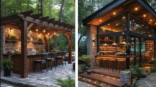 outdoor kitchen decor ideas [upl. by Aizek]