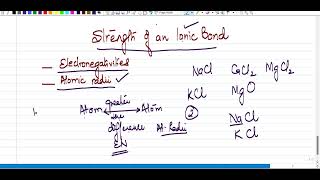 Whats the REAL Secret to Ionic Bond Strength [upl. by Springer]